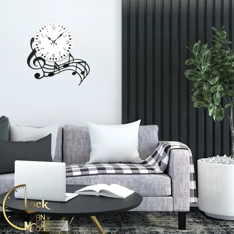 طرح پیانو و سل موسیقی کد 001 gallery5