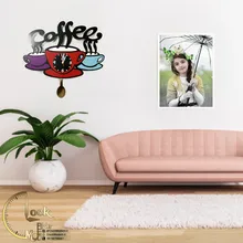 پاندولی طرح فنجان قهوه کد 101 gallery3