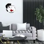طرح گربه و تنگ ماهی کد 268 thumb 3
