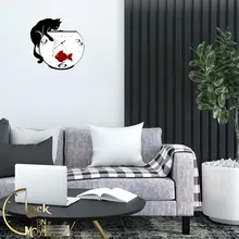 طرح گربه و تنگ ماهی کد 268 gallery2