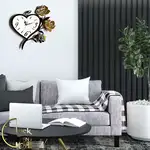 طرح قلب و گل رز کد 338 thumb 5