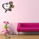 طرح قلب و گل رز کد 338 thumb 6
