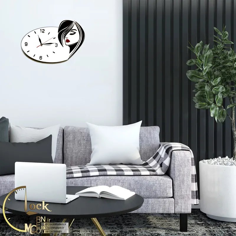 طرح آرایشگاه نیم رخ زن کد 343 gallery5