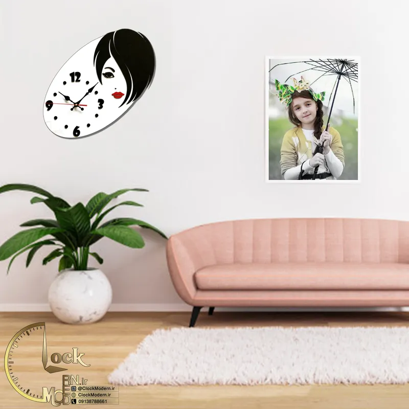 طرح آرایشگاهی نیم رخ کد 351 gallery5