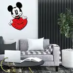 طرح میکی قلبی کد 434 thumb 4