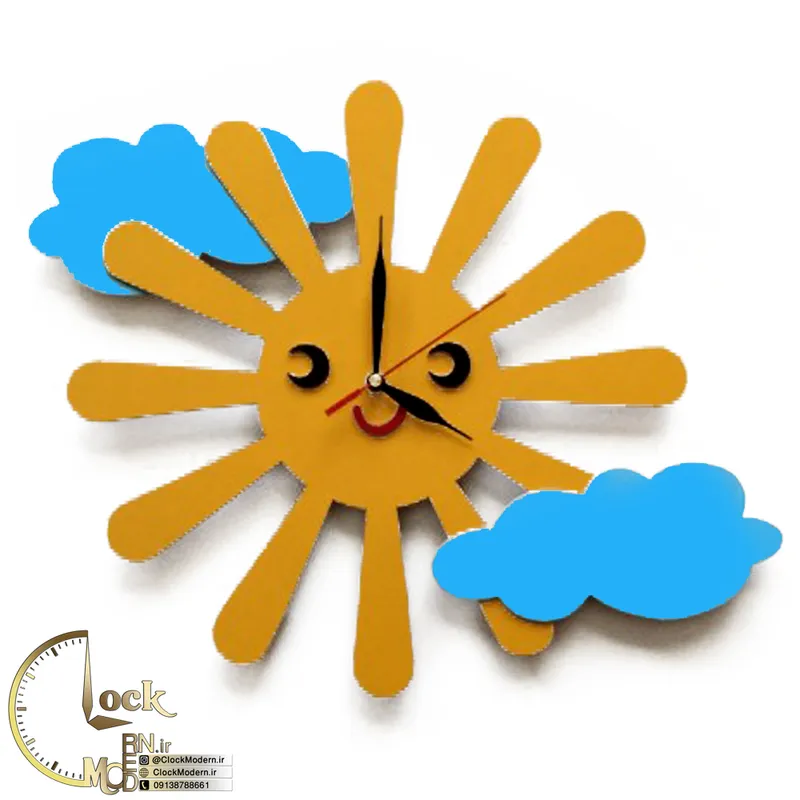 طرح خورشید و ابر کد 482 gallery0