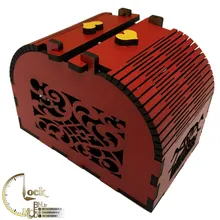 جعبه جواهرات چوبی کد M009 gallery5