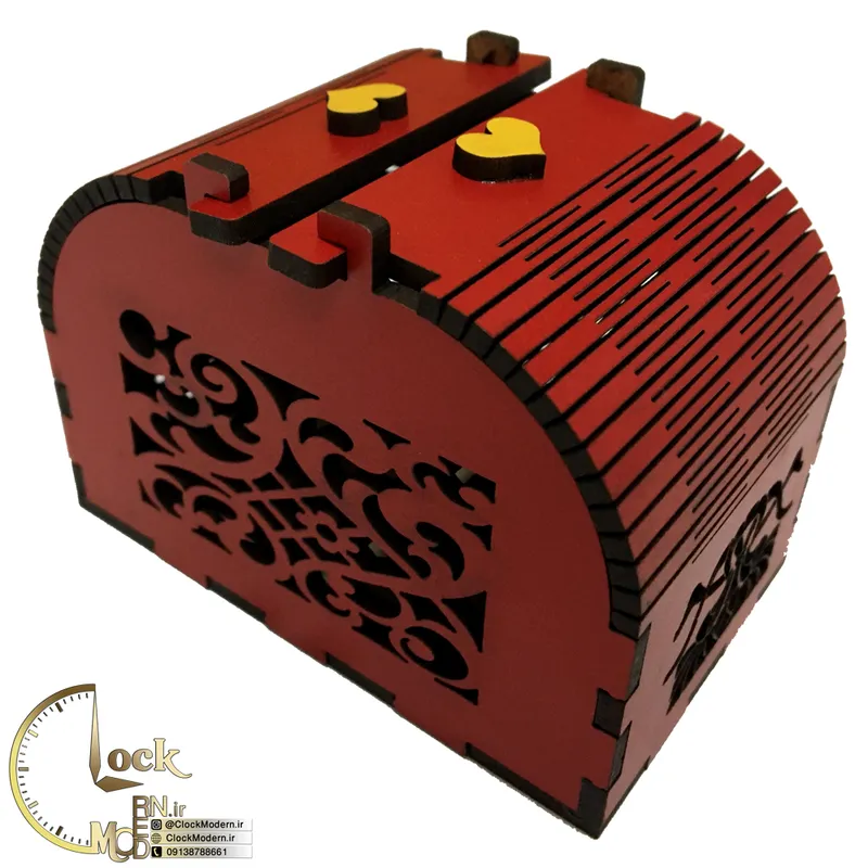 جعبه جواهرات چوبی کد M009 gallery5