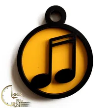 سرکلیدی موسیقی طرح سل کد M032 gallery3