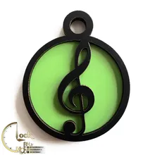 سرکلیدی موسیقی طرح سل کد M033 gallery3