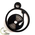 سرکلیدی طرح موسیقی کد M034 thumb 2