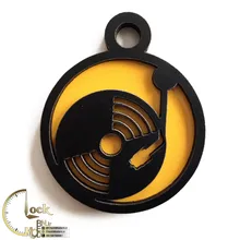 سرکلیدی طرح موسیقی کد M034 gallery4