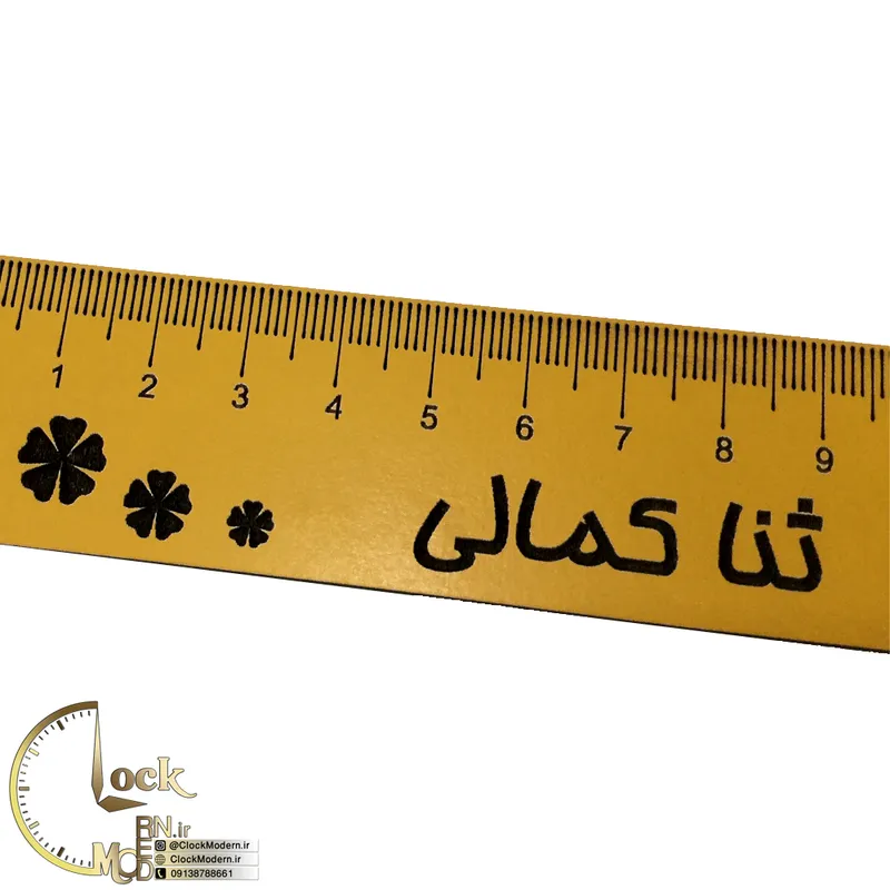 خط کش طرح مداد با اسم کد M049 gallery1