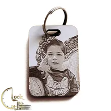 سرکلیدی با حک چهره و متن سفارشی کد M065 gallery1
