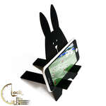 استند رومیزی موبایل طرح خرگوش کد M082 thumb 1