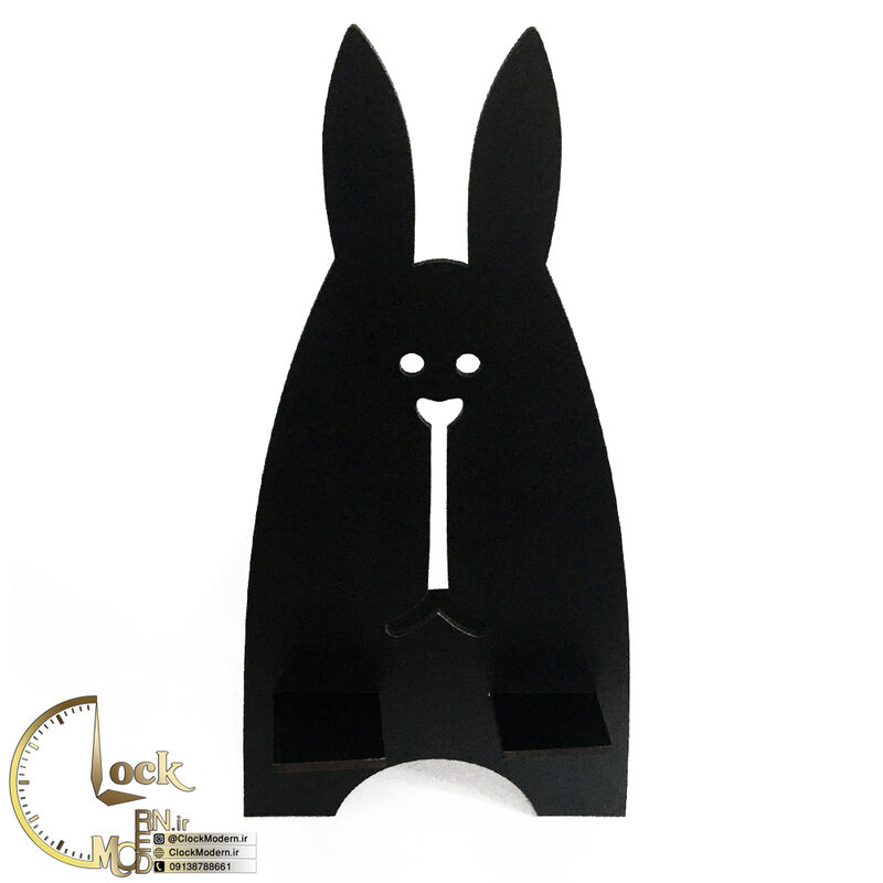استند رومیزی موبایل طرح خرگوش کد M082 gallery2