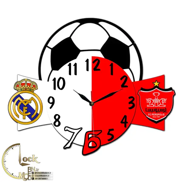 طرح لوگو پرسپولیس و رئال مادرید کد 939